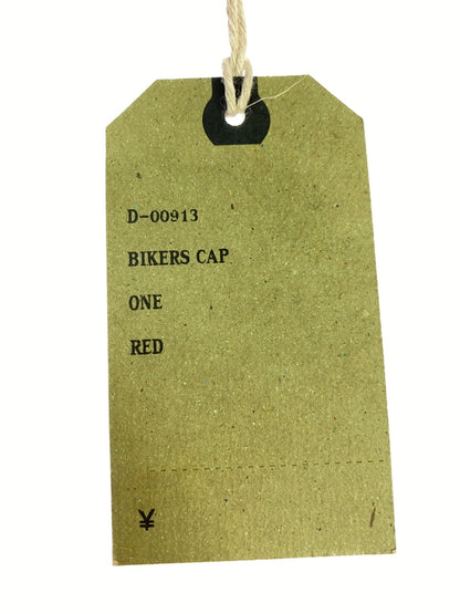 【中古品】【メンズ】 THE H.W.DOG&CO ザ エイチ ダブリュー ドッグ アンド コー BIKERS CAP バイカーズ キャップ D-00913 帽子 185-260929-hu-38-min サイズ：ONE カラー：レッド 万代Net店
