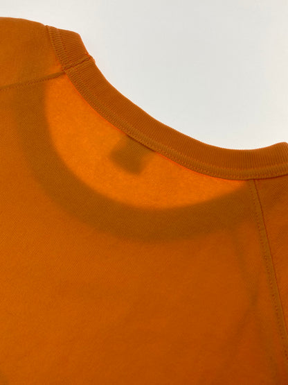 【中古品】【メンズ】 BARNS バーンズ BR-25266 HEAVY WEIGHT S S PRINT T-SHIRT SNOOPY Tシャツ トップス 145-251012-ks-61-min サイズ：L カラー：オレンジ 万代Net店