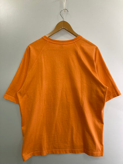 【中古品】【メンズ】 BARNS バーンズ BR-25266 HEAVY WEIGHT S S PRINT T-SHIRT SNOOPY Tシャツ トップス 145-251012-ks-61-min サイズ：L カラー：オレンジ 万代Net店