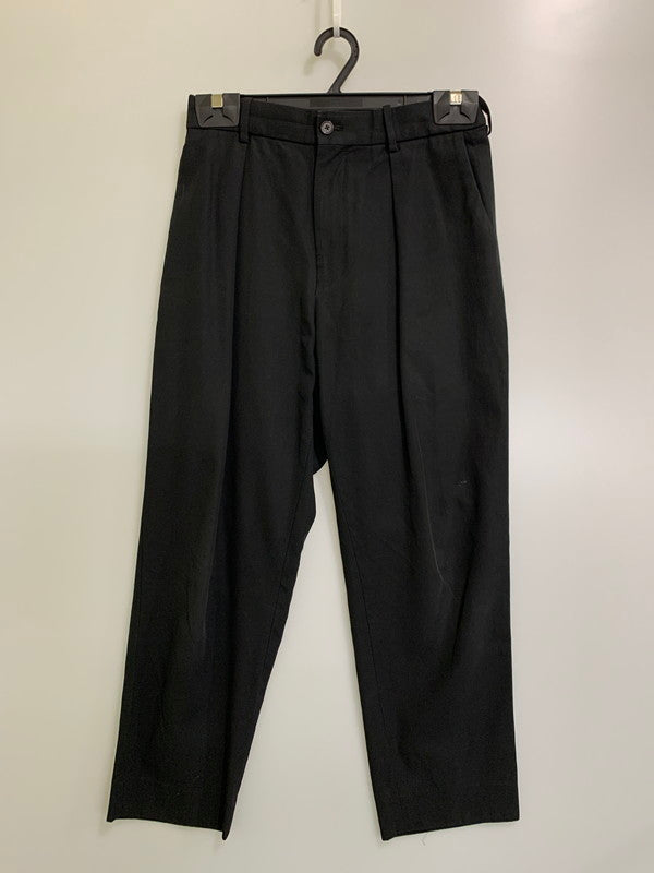 【中古品】【メンズ】 markaware マーカウェア 1TUCK PEGTOP TROUSERS A17A-11PT010 ワンタック ペグトップ トラウザーズ ボトムス パンツ 151-251110-kk-31-min サイズ：表記消え 下記参照 カラー：ブラック 万代Net店