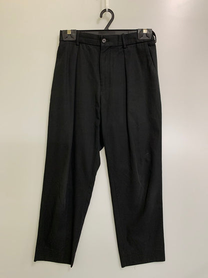 【中古品】【メンズ】 markaware マーカウェア 1TUCK PEGTOP TROUSERS A17A-11PT010 ワンタック ペグトップ トラウザーズ ボトムス パンツ 151-251110-kk-31-min サイズ：表記消え 下記参照 カラー：ブラック 万代Net店