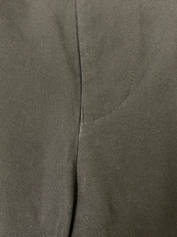 【中古品】【メンズ】 markaware マーカウェア 1TUCK PEGTOP TROUSERS A17A-11PT010 ワンタック ペグトップ トラウザーズ ボトムス パンツ 151-251110-kk-31-min サイズ：表記消え 下記参照 カラー：ブラック 万代Net店