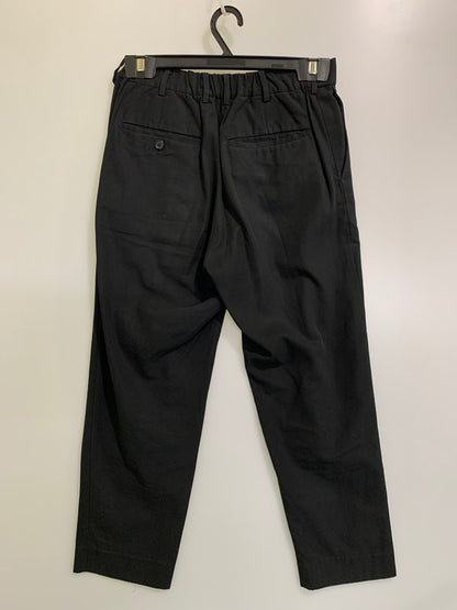 【中古品】【メンズ】 markaware マーカウェア 1TUCK PEGTOP TROUSERS A17A-11PT010 ワンタック ペグトップ トラウザーズ ボトムス パンツ 151-251110-kk-31-min サイズ：表記消え 下記参照 カラー：ブラック 万代Net店