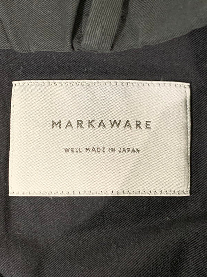 【中古品】【メンズ】 markaware マーカウェア 1TUCK PEGTOP TROUSERS A17A-11PT010 ワンタック ペグトップ トラウザーズ ボトムス パンツ 151-251110-kk-31-min サイズ：表記消え 下記参照 カラー：ブラック 万代Net店