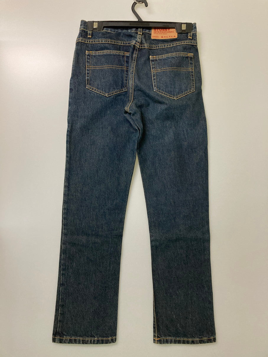 【中古品】【メンズ】 STUSSY ステューシー 90'S 紺タグ DENIM PANTS デニムパンツ ボトムス 153-251005-ks-12-min サイズ：不明 カラー：インディゴ 万代Net店