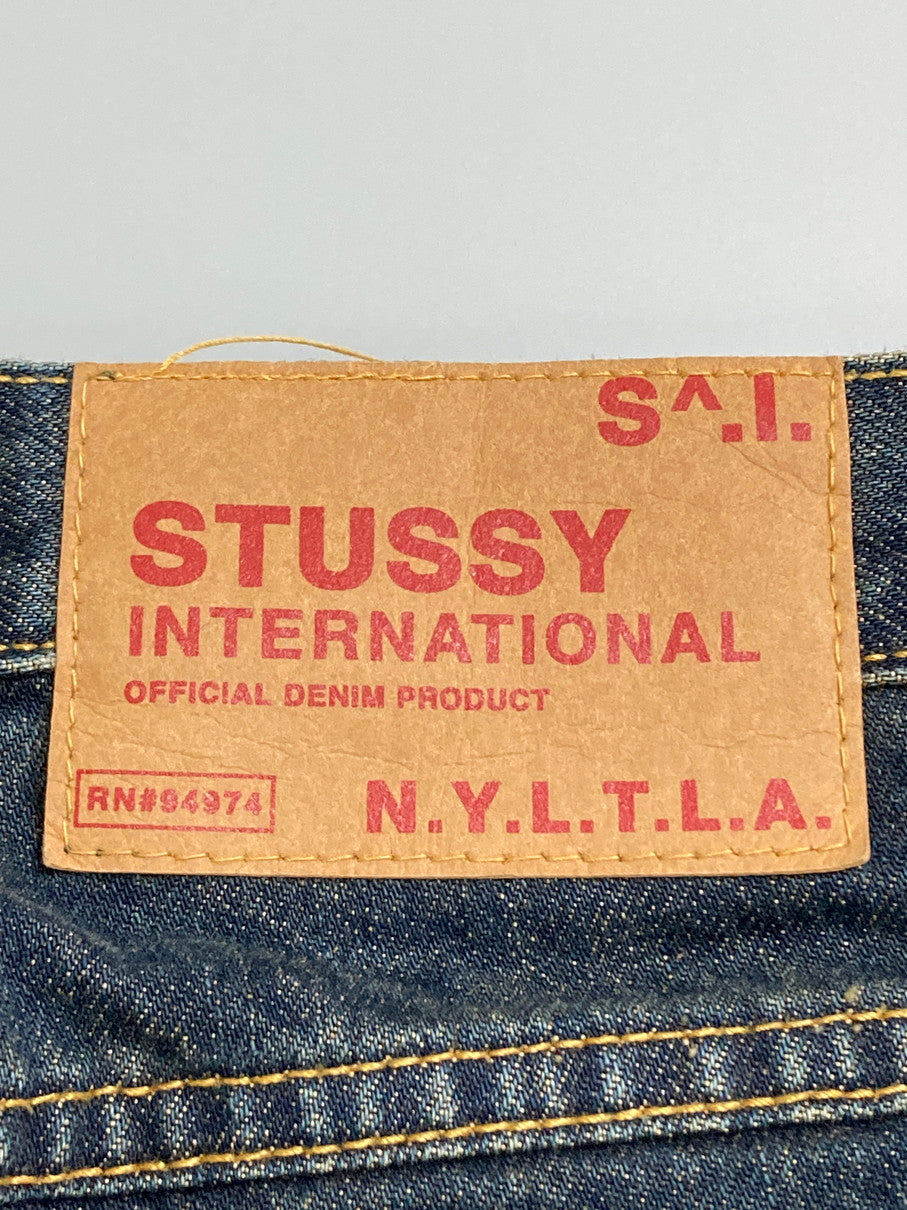 【中古品】【メンズ】 ステューシー 90'S 紺タグ DENIM PANTS デニムパンツ ボトムス 153-251005-ks-12-min サイズ：不明 カラー：インディゴ 万代Net店