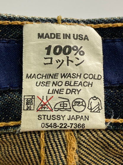【中古品】【メンズ】 ステューシー 90'S 紺タグ DENIM PANTS デニムパンツ ボトムス 153-251005-ks-12-min サイズ：不明 カラー：インディゴ 万代Net店