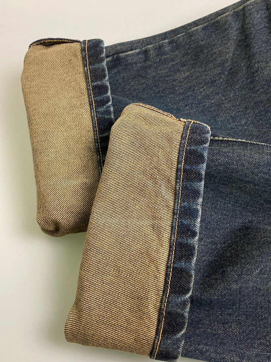 【中古品】【メンズ】 STUSSY ステューシー 90'S 紺タグ DENIM PANTS デニムパンツ ボトムス 153-251005-ks-12-min サイズ：不明 カラー：インディゴ 万代Net店