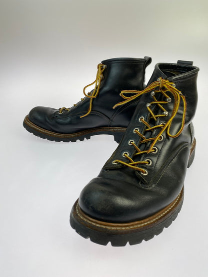 【中古品】【メンズ】 RED WING レッドウィング 2934 LINEMAN 靴 シューズ ブーツ 164-251005-AS-15-min サイズ：US9 1/2 カラー：ブラック 万代Net店