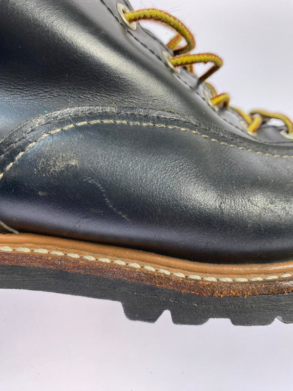 【中古品】【メンズ】 RED WING レッドウィング 2934 LINEMAN 靴 シューズ ブーツ 164-251005-AS-15-min サイズ：US9 1/2 カラー：ブラック 万代Net店