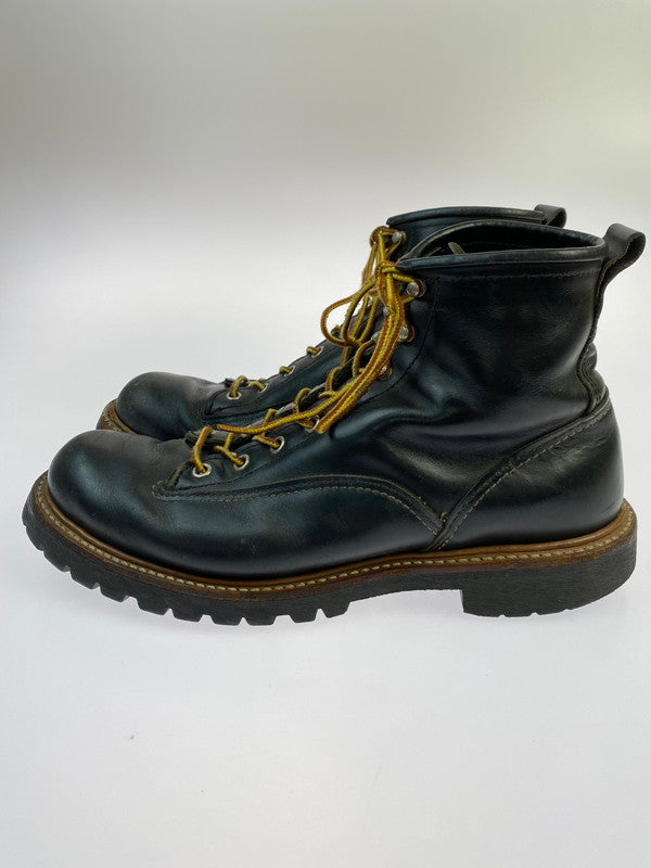 【中古品】【メンズ】 RED WING レッドウィング 2934 LINEMAN 靴 シューズ ブーツ 164-251005-AS-15-min サイズ：US9 1/2 カラー：ブラック 万代Net店