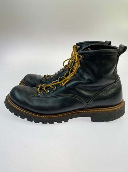 【中古品】【メンズ】 RED WING レッドウィング 2934 LINEMAN 靴 シューズ ブーツ 164-251005-AS-15-min サイズ：US9 1/2 カラー：ブラック 万代Net店