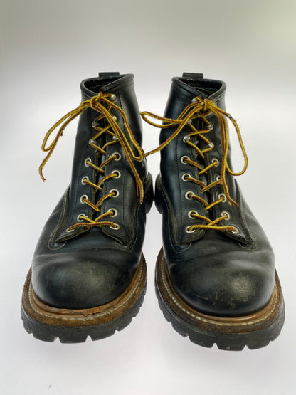 【中古品】【メンズ】 RED WING レッドウィング 2934 LINEMAN 靴 シューズ ブーツ 164-251005-AS-15-min サイズ：US9 1/2 カラー：ブラック 万代Net店
