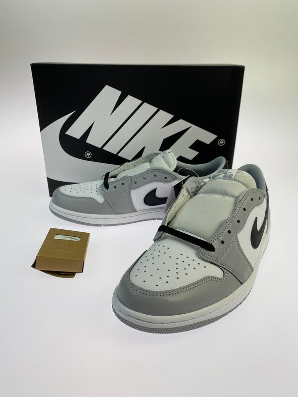 【未使用品】【メンズ】 NIKE ナイキ AIR JORDAN 1 RETRO LOW OG BARONS CZ0790-110 エアジョーダン1 レトロ ロー オリジナル バロンズ スニーカー 靴 160-251002-kk-18-min カラー：WHITE/BLACK-WOLF GREY 万代Net店