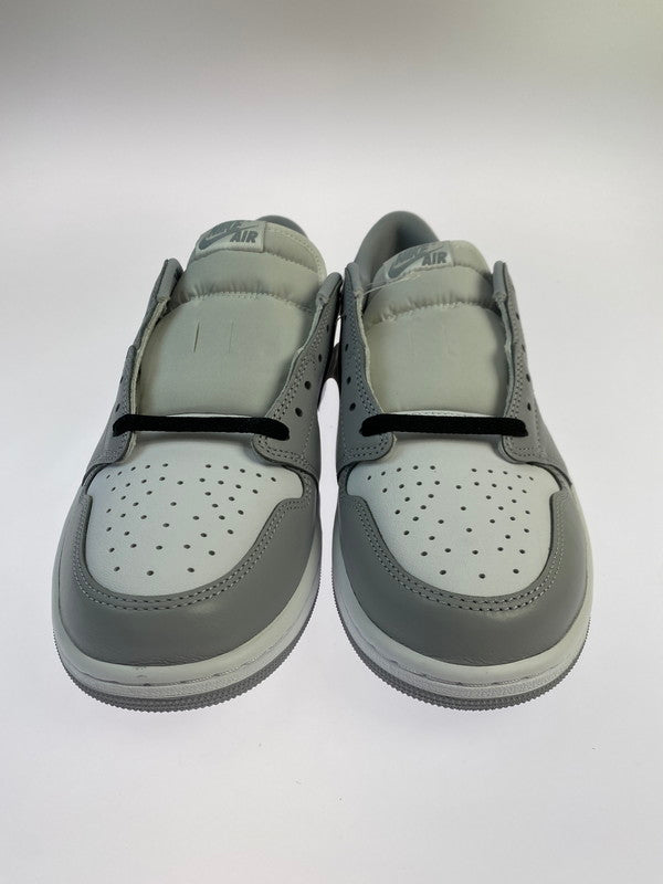 【未使用品】【メンズ】 NIKE ナイキ AIR JORDAN 1 RETRO LOW OG BARONS CZ0790-110 エアジョーダン1 レトロ ロー オリジナル バロンズ スニーカー 靴 160-251002-kk-18-min カラー：WHITE/BLACK-WOLF GREY 万代Net店