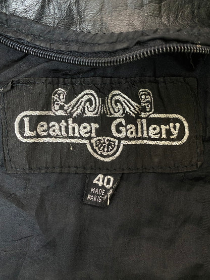 【現状渡し品】【メンズ】 LETHER GALLERY レザー ギャラリー レザー ライダースジャケット メンズ アウター シングル 146-251214-em-21-min サイズ：40 カラー：ブラック 万代Net店