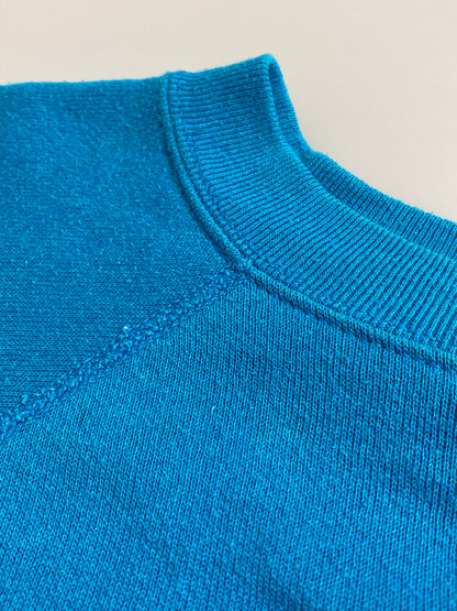 【現状渡し品】【メンズ】 TULTEX タルテックス 80S BLANK SWEATSHIRT TARQUAISE スウェット トレーナー 146-251015-AS-26-min サイズ：L カラー：ブルー 万代Net店