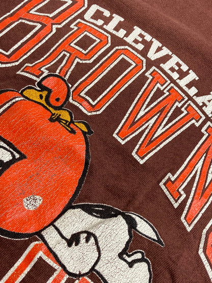 【現状渡し品】【メンズ】 ARTEX アーテックス 70-80's SNOOPY PRINT SWEATSHIRT VINTAGE 70-80年代 スヌーピープリント スウェットシャツ トップス トレーナー ヴィンテージ 146-251002-kk-44-min サイズ：表記無し 下記参照 カラー：ブラウン 万代Net店