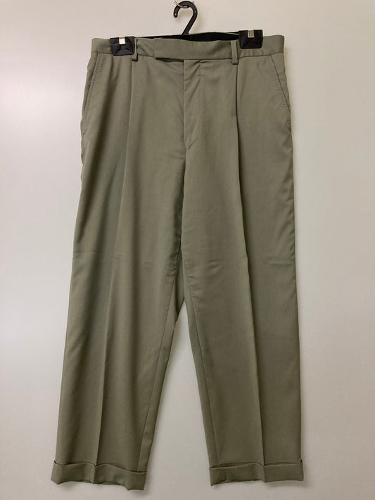 【中古品】【メンズ】 WACKO MARIA GUILTYPARTIES ワコマリア × DORMEUIL PLEATED TROUSERS パンツ ボトムス 153-251005-ks-13-min サイズ：XL カラー：カーキ 万代Net店