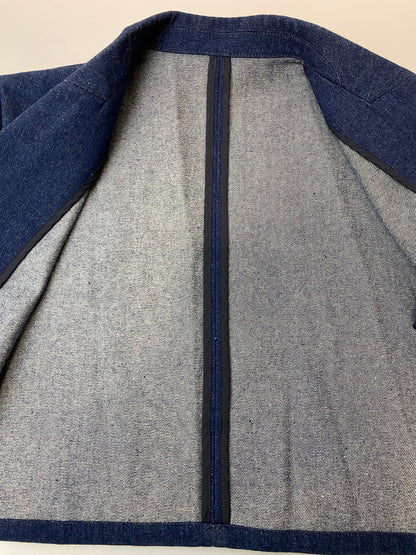 【中古品】【レディース】 HARE ハレ SHORT JACKET & PLEATS SKIRT SET-UP HAL07237AD ショートジャケット & プリーツスカート セットアップ 170-251021-kk-65-min サイズ：F カラー：インディゴ 万代Net店