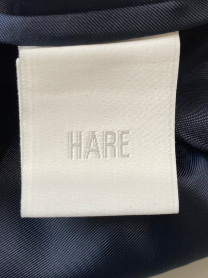 【中古品】【レディース】 HARE ハレ SHORT JACKET & PLEATS SKIRT SET-UP HAL07237AD ショートジャケット & プリーツスカート セットアップ 170-251021-kk-65-min サイズ：F カラー：インディゴ 万代Net店