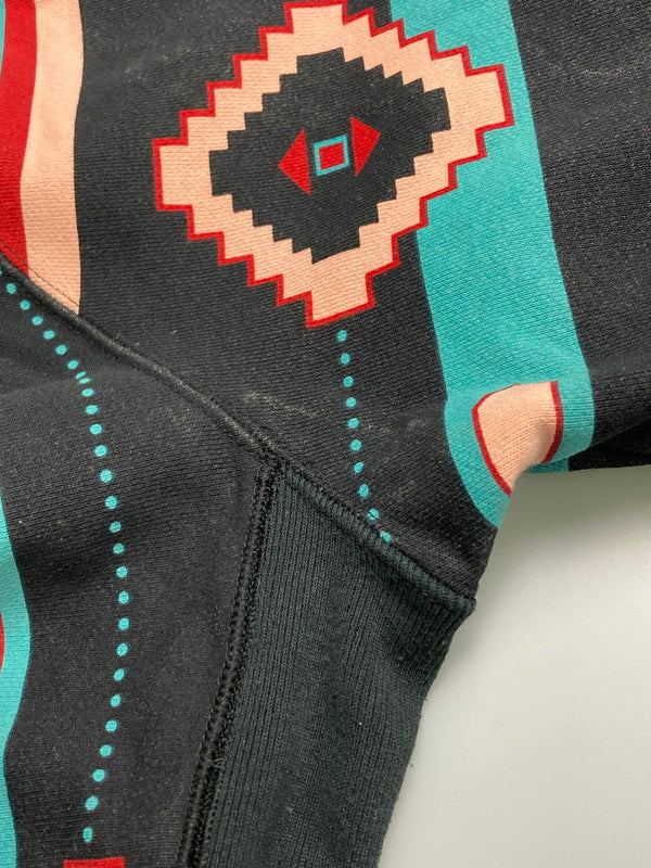 【中古品】【メンズ】 Champion チャンピオン × Urban Outfitters アーバンアウトフィッターズ 別注 コラボ NATIVE REVERSE WEAVE HOODIE S2974 ネイティブ リバースウィーブ フーディー トップス パーカー 148-251002-kk-42-min サイズ：L カラー：ブラック 万代Net店