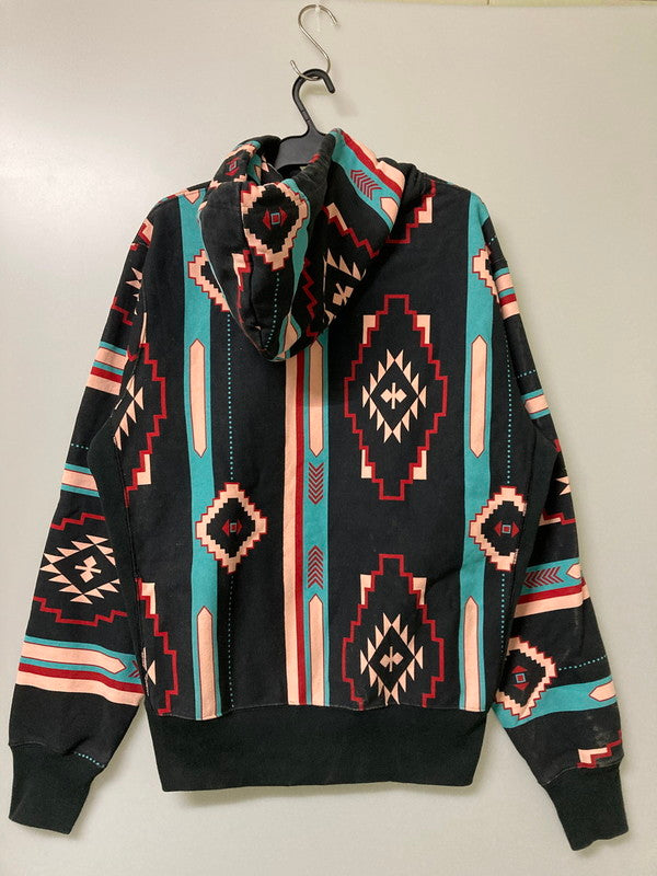 【中古品】【メンズ】 Champion チャンピオン × Urban Outfitters アーバンアウトフィッターズ 別注 コラボ NATIVE REVERSE WEAVE HOODIE S2974 ネイティブ リバースウィーブ フーディー トップス パーカー 148-251002-kk-42-min サイズ：L カラー：ブラック 万代Net店