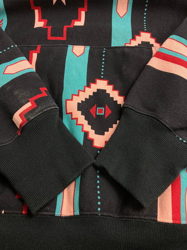 【中古品】【メンズ】 Champion チャンピオン × Urban Outfitters アーバンアウトフィッターズ 別注 コラボ NATIVE REVERSE WEAVE HOODIE S2974 ネイティブ リバースウィーブ フーディー トップス パーカー 148-251002-kk-42-min サイズ：L カラー：ブラック 万代Net店