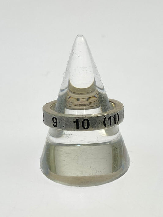 【中古品】【メンズ】 Maison Margiela メゾンマルジェラ NUMBERING RING ナンバリングリング アクセサリー 指輪 192-251016-kk-34-min カラー：シルバー 15号 万代Net店