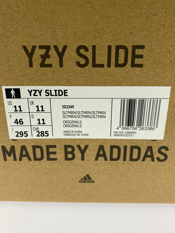 【中古品】【メンズ】 ADIDAS アディダス YEEZY SLIDE SLATE MARINE 靴 シューズ サンダル 161-251005-AS-6-min サイズ：US11 カラー：グレー 万代Net店
