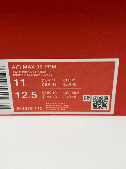 【中古品】【メンズ】 NIKE ナイキ IH4379-100 AIR MAX 90 RARE AIR 靴 シューズ スニーカー 160-251005-AS-4-min サイズ：29.0cm カラー：PALE IVORY/LT KHAKI 万代Net店