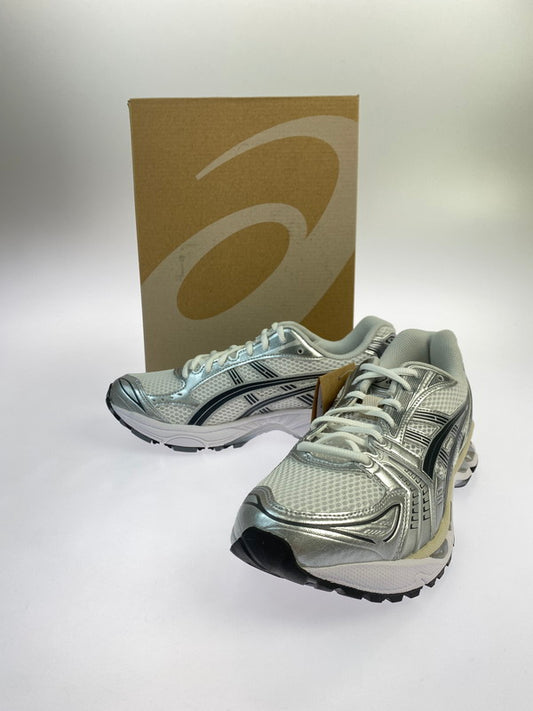 【未使用品】【メンズ】 ASICS アシックス 1203A537 GEL-KAYANO 14 OYSTER WHITE STEEPLE GREY 靴 シューズ スニーカー 162-251005-AS-8-min サイズ：26.0cm カラー：WHITE/GRAPHITE GREY 万代Net店