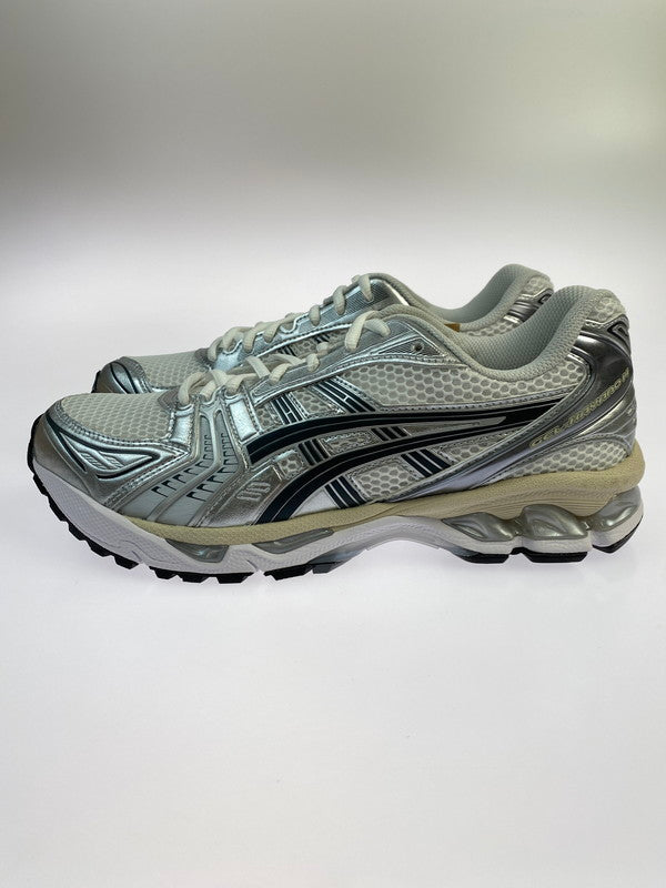 【未使用品】【メンズ】 ASICS アシックス 1203A537 GEL-KAYANO 14 OYSTER WHITE STEEPLE GREY 靴 シューズ スニーカー 162-251005-AS-8-min サイズ：26.0cm カラー：WHITE/GRAPHITE GREY 万代Net店