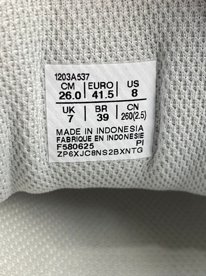 【未使用品】【メンズ】 ASICS アシックス 1203A537 GEL-KAYANO 14 OYSTER WHITE STEEPLE GREY 靴 シューズ スニーカー 162-251005-AS-8-min サイズ：26.0cm カラー：WHITE/GRAPHITE GREY 万代Net店