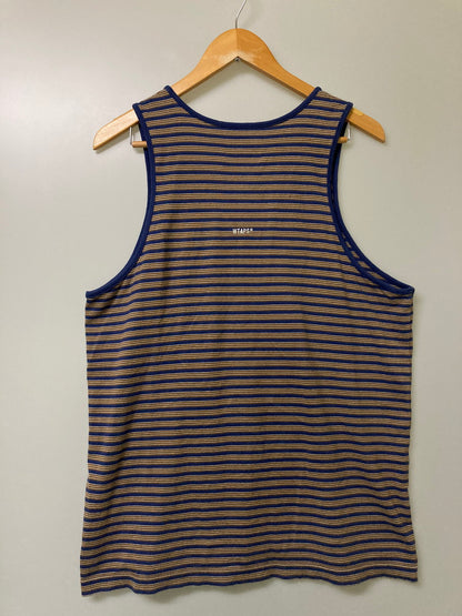 【中古品】【メンズ】 WTAPS ダブルタップス 251ATDT-CSM37 25 S S WTAPS BDY TANK TOP COTTON タンクトップ 142-251005-ks-05-min サイズ：3 カラー：ブルー系 万代Net店