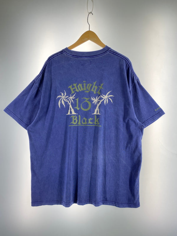 【現状渡し品】【メンズ】 HAIGHT ヘイト ×RAT HOLE STUDIO×BLACK STORE 13 BLACK S S TEE 半袖Tシャツ ショートスリーブ 142-260718-AS-36-min サイズ：L カラー：ブルー 万代Net店