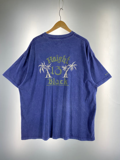 【現状渡し品】【メンズ】 HAIGHT ヘイト ×RAT HOLE STUDIO×BLACK STORE 13 BLACK S S TEE 半袖Tシャツ ショートスリーブ 142-260718-AS-36-min サイズ：L カラー：ブルー 万代Net店