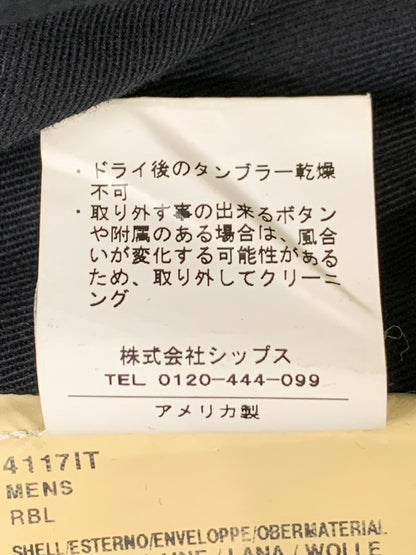 【中古品】【メンズ】 WOOLRICH ウールリッチ OMBRE CHECK P-COAT RED 114-12-1126 オンブレ チェック ピーコート メンズ アウター 144-251003-em-13-min サイズ：L カラー：レッド/ブラック 万代Net店