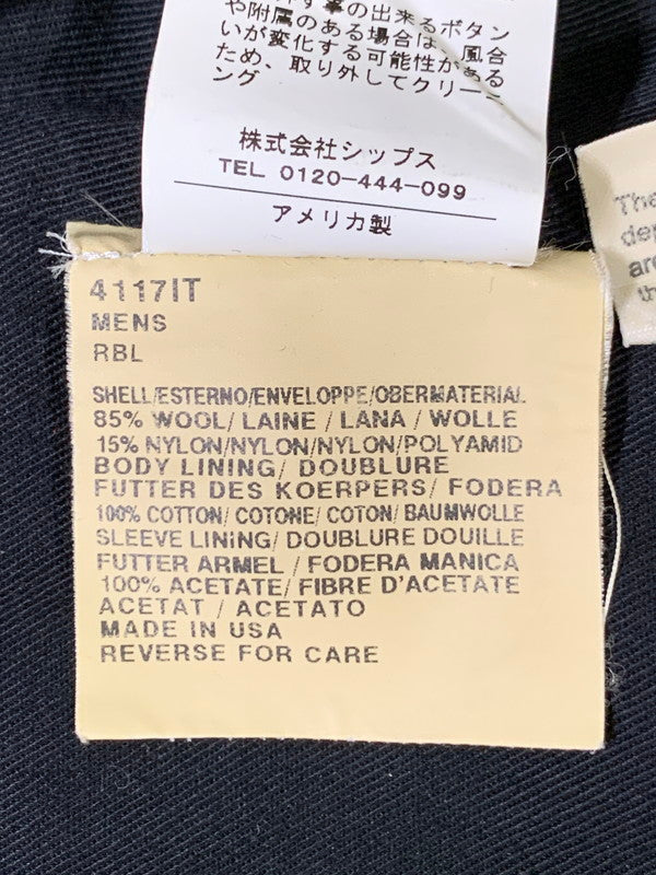 【中古品】【メンズ】 WOOLRICH ウールリッチ OMBRE CHECK P-COAT RED 114-12-1126 オンブレ チェック ピーコート メンズ アウター 144-251003-em-13-min サイズ：L カラー：レッド/ブラック 万代Net店