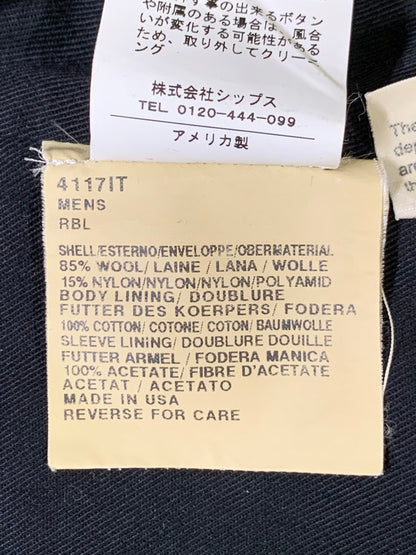 【中古品】【メンズ】 WOOLRICH ウールリッチ OMBRE CHECK P-COAT RED 114-12-1126 オンブレ チェック ピーコート メンズ アウター 144-251003-em-13-min サイズ：L カラー：レッド/ブラック 万代Net店