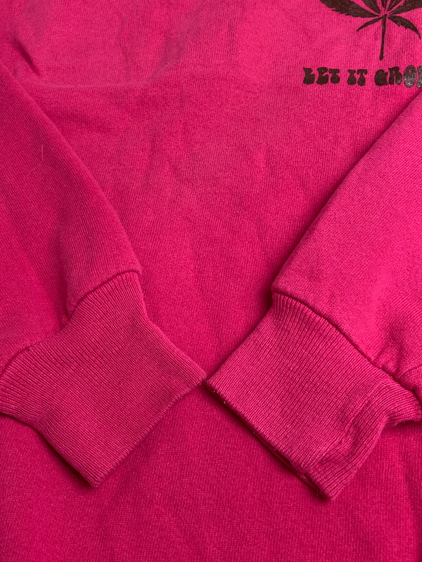 【中古品】【メンズ】 JERZEES ジャージーズ LET IT GROW SWEATSHIRT スウェットシャツ メンズ トップス トレーナー 146-251212-em-11-min サイズ：L カラー：ピンク 万代Net店