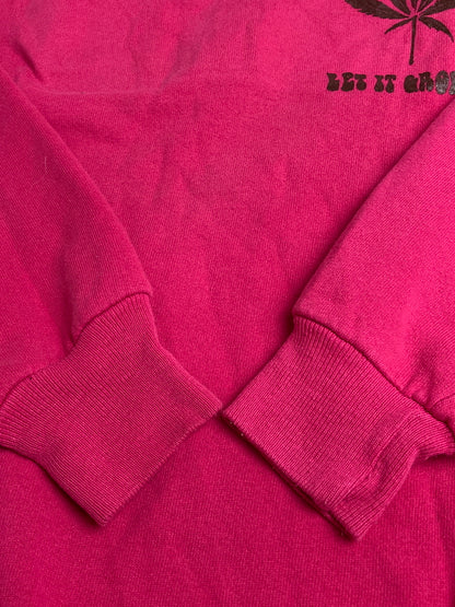 【中古品】【メンズ】 JERZEES ジャージーズ LET IT GROW SWEATSHIRT スウェットシャツ メンズ トップス トレーナー 146-251212-em-11-min サイズ：L カラー：ピンク 万代Net店