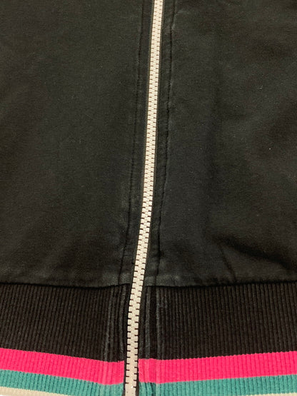 【中古品】【レディース】 Emporio Armani エンポリオ・アルマーニ SPORTS SWEATSHIRT 3HTM41-TJ31Z スポーツスウェットシャツ トップス ジップパーカー フーディー 168-251021-kk-01-min サイズ：XS カラー：ブラック 万代Net店