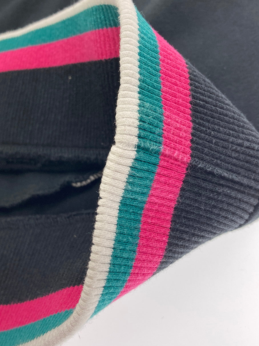 【中古品】【レディース】 Emporio Armani エンポリオ・アルマーニ SPORTS SWEATSHIRT 3HTM41-TJ31Z スポーツスウェットシャツ トップス ジップパーカー フーディー 168-251021-kk-01-min サイズ：XS カラー：ブラック 万代Net店