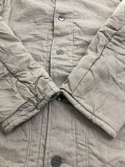 【中古品】【メンズ】 VEB WATTANA ユーロワーク GERMANY WORK PADDING JACKET ジャーマニー ワーク パディングジャケット アウター 146-251021-kk-15-min サイズ：48 カラー：グレー 万代Net店