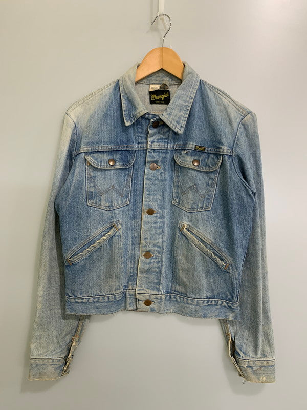 【中古品】【メンズ】 Wrangler ラングラー 70S DENIM JACKET 70年代 デニムジャケット ヴィンテージ メンズ アウター Gジャン 146-251003-em-20-min サイズ：38 カラー：インディゴブルー 万代Net店