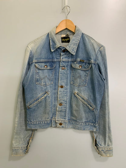 【中古品】【メンズ】 Wrangler ラングラー 70S DENIM JACKET 70年代 デニムジャケット ヴィンテージ メンズ アウター Gジャン 146-251003-em-20-min サイズ：38 カラー：インディゴブルー 万代Net店