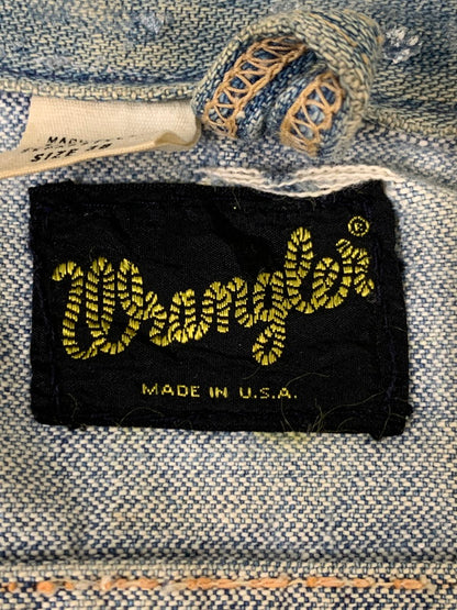 【中古品】【メンズ】 Wrangler ラングラー 70S DENIM JACKET 70年代 デニムジャケット ヴィンテージ メンズ アウター Gジャン 146-251003-em-20-min サイズ：38 カラー：インディゴブルー 万代Net店