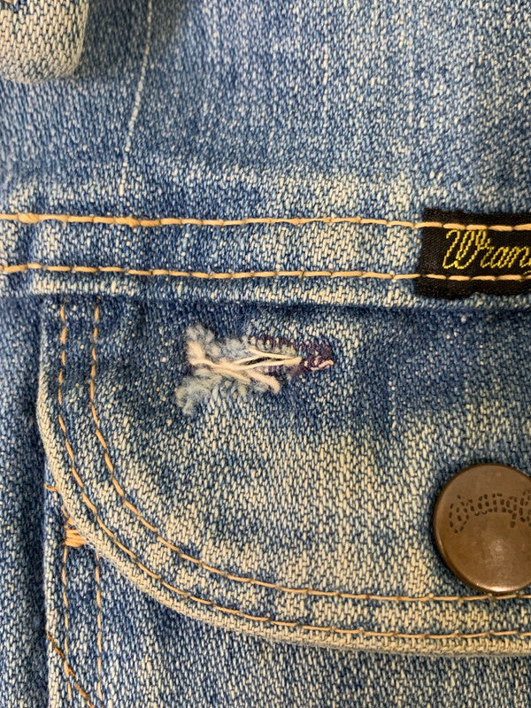 【中古品】【メンズ】 Wrangler ラングラー 70S DENIM JACKET 70年代 デニムジャケット ヴィンテージ メンズ アウター Gジャン 146-251003-em-20-min サイズ：38 カラー：インディゴブルー 万代Net店