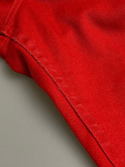 【中古品】【メンズ】 Lee リー 70-80S COTTON PANT コットンパンツ ボトムス 157-251018-ks-36-min サイズ：30×30 カラー：レッド 万代Net店
